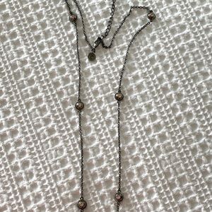 Touchstone Crystal pink crystal necklace